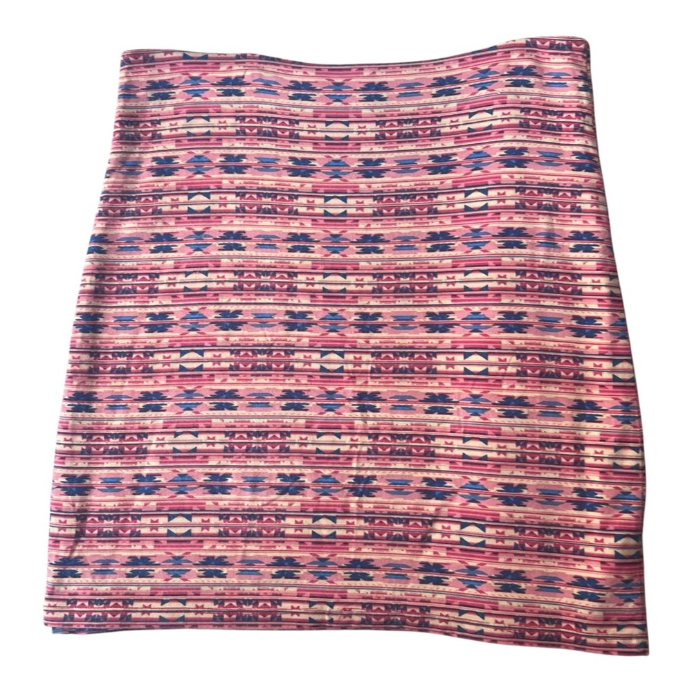 Torn By Ronny Kobo | Geometric Aztec Pint Mini Skirt‎ | Medium - Picture 3 of 7